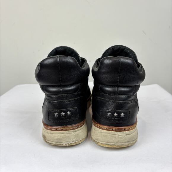 John Varvatos Star USA Leather High Top Sneakers Shoes Men\'s 10M main image 6